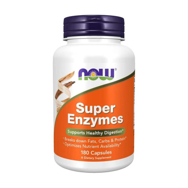  Now Foods Super Enzymes 180 Capsules 