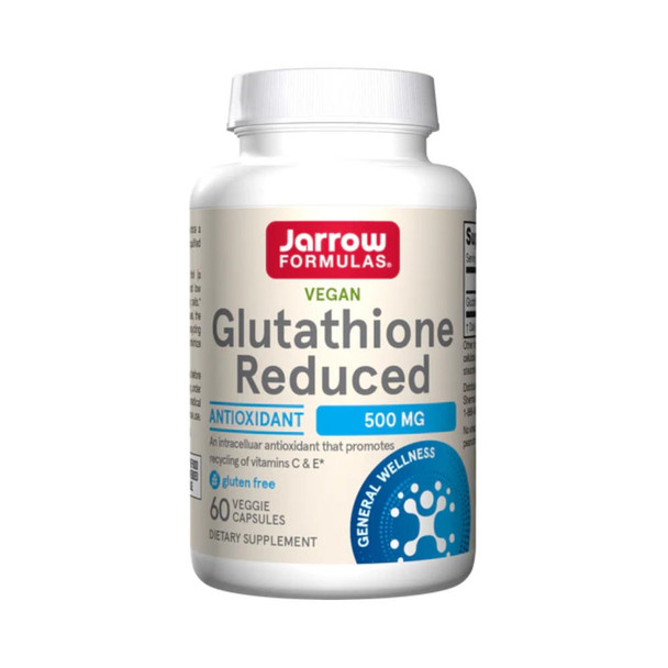  Jarrow Formulas Reduced Glutathione 500mg 60 Capsules 