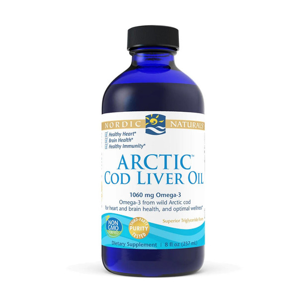  Nordic Naturals Arctic Cod Liver Oil 8 Fl Oz 