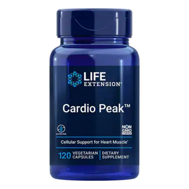  Life Extension Cardio Peak 120 Vege Capsules 