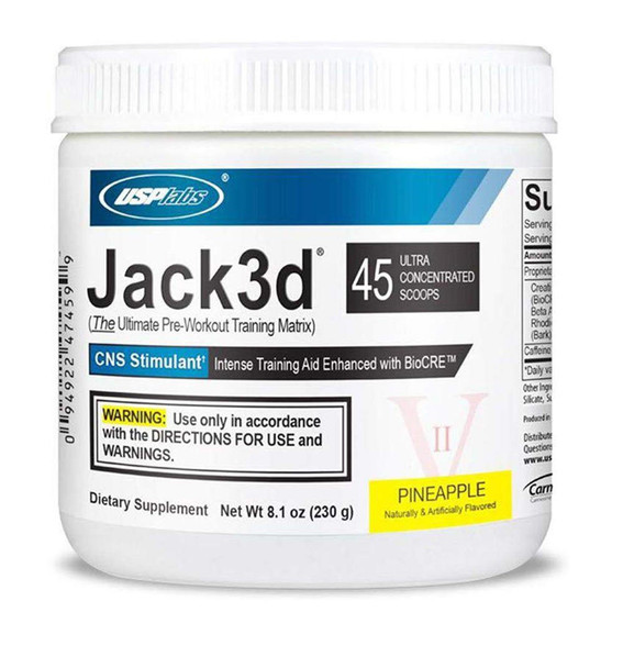 USPLABS Jack3d Pre-Workout 45 Servings by USPLabs 