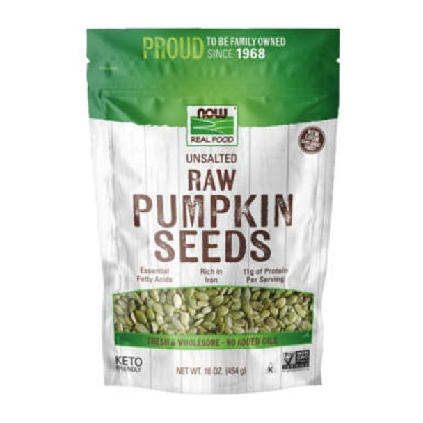  Now Foods Raw Pumpkin Seeds 16 oz 