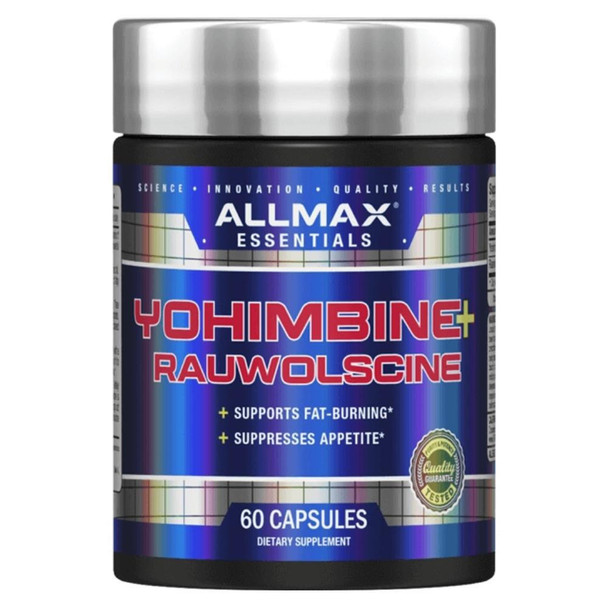  Allmax Nutrition Yohimbine HCL + Rauwolscine 60 Capsules 