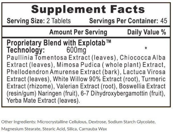  Hi-Tech Pharmaceuticals Pain-Rx 90 Tablets 