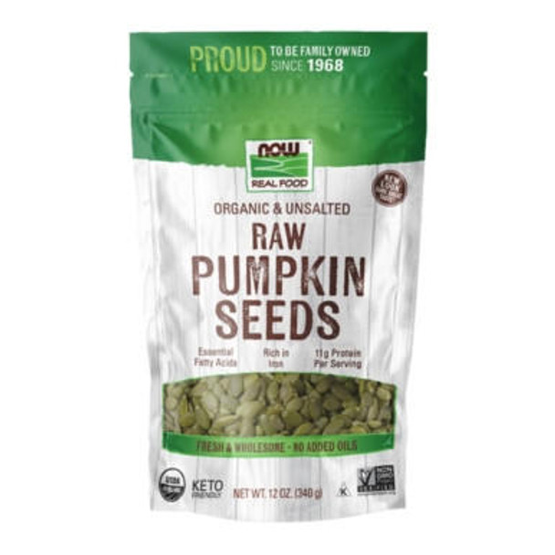  Now Foods Organic Pumpkin Seeds 12 Oz 