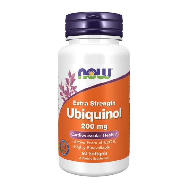  Now Foods Ubiquinol 200 Mg 60 Softgels 