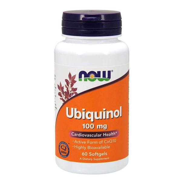  Now Foods Ubiquinol 100 Mg 60 Softgels 