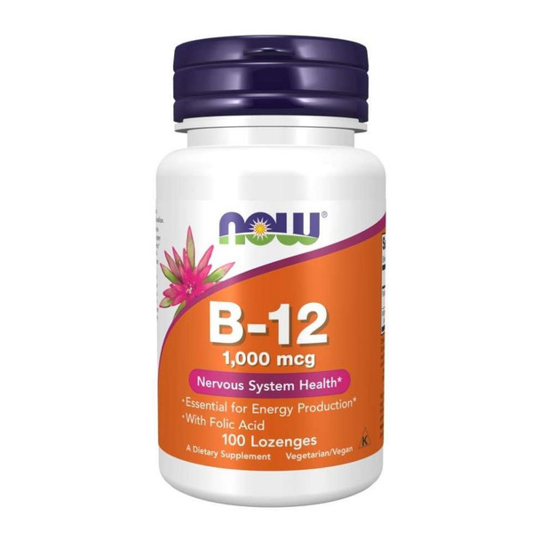  Now Foods B-12 1000 Mcg 100 Lozenges 