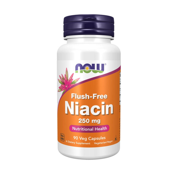  Now Foods Niacin Flush Free 250 Mg 90 Vegetable Capsules 