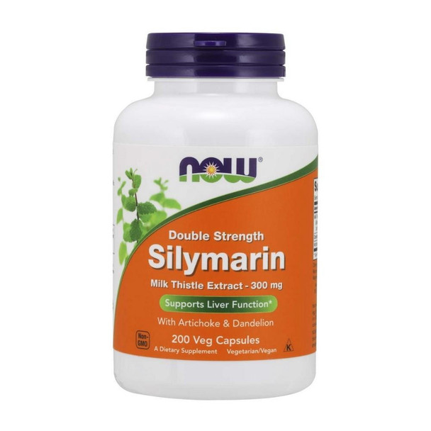  Now Foods Silymarin Milk Thistle 300 Mg 200 Vegetable Capsules 