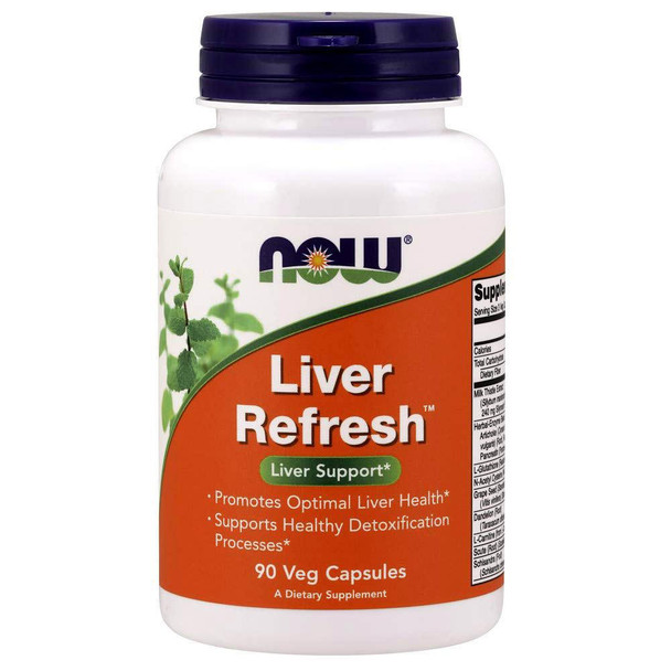  Now Foods Liver Refresh 90 Veg Capsules 