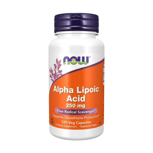  Now Foods Alpha Lipoic Acid 250 Mg 120 Vegetable Capsules 