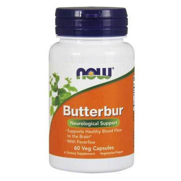  Now Foods Butterbur 75 Mg 60 Vegetable Capsules 