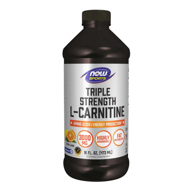  Now Foods Carnitine Liquid 3000 Mg 16 Oz 