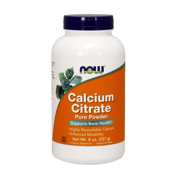  Now Foods Calcium Citrate Powder 8 Oz 