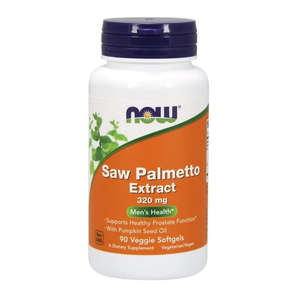  Now Foods Saw Palmetto 320 Mg 90 Softgels 