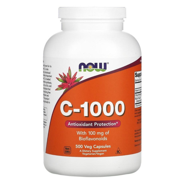  Now Foods C-1000 500 Capsules 