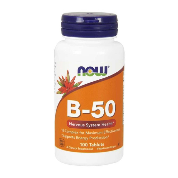  Now Foods B-50 100 Tablets 