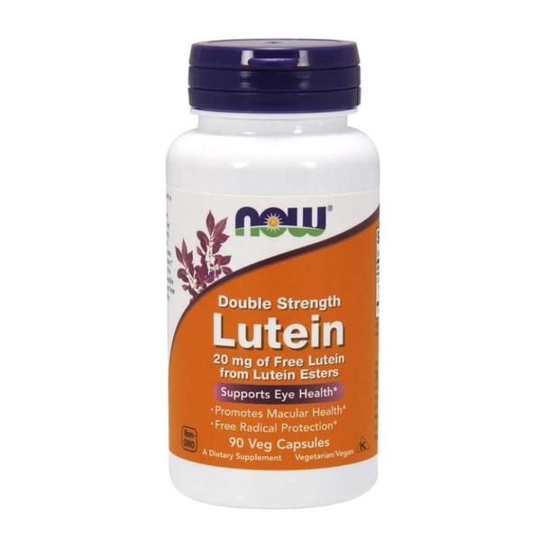  Now Foods Lutein 20 Mg (From Esters) 90 Vegetable Capsules 