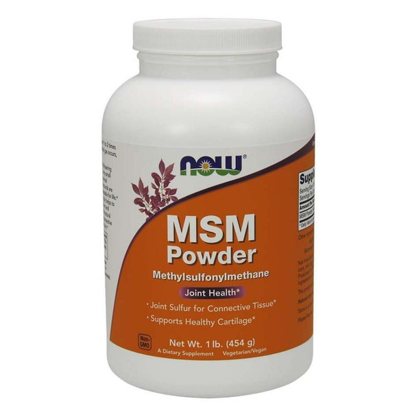  Now Foods M.S.M. Pure Powder 1 Lb 