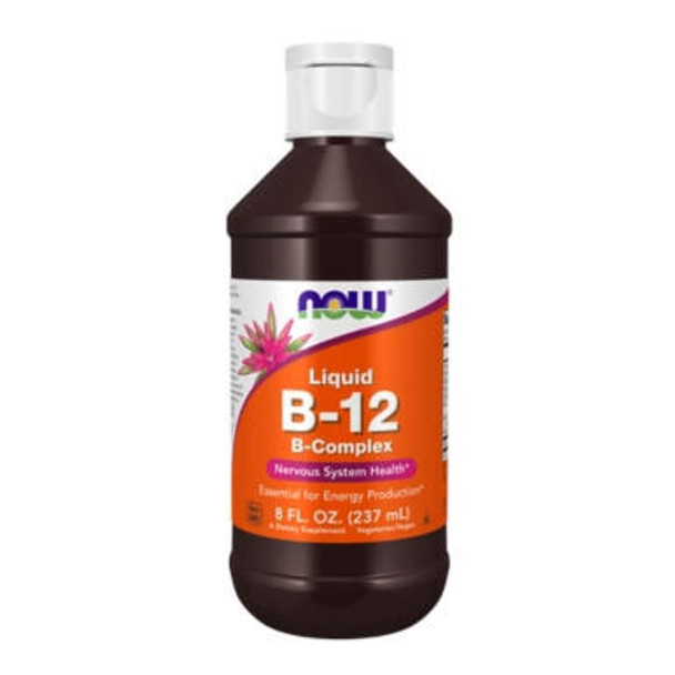  Now Foods Vitamin B-12 Complex Liquid 8 Oz 