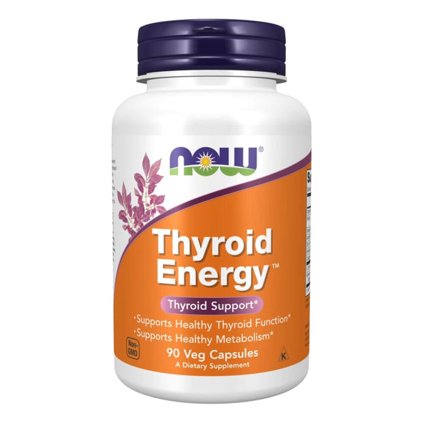  Now Foods Thyroid Energy 90 Vege Caps 