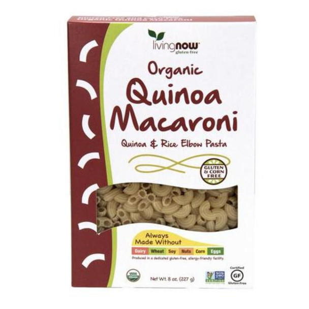  Now Foods Organic Quinoa Macaroni 8oz 