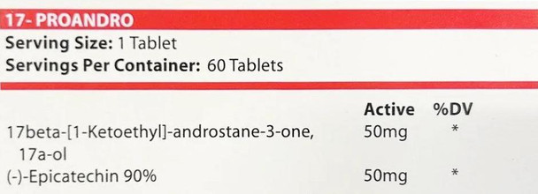  LG Sciences 17-Pro Andro 60 Tablets 