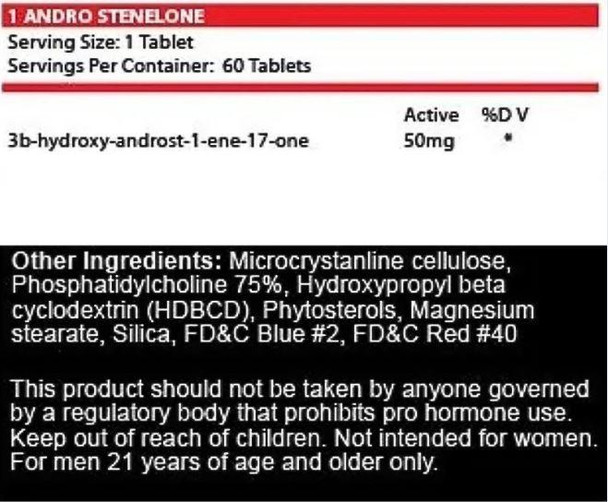  LG Sciences 1-Andro 60 Tablets 