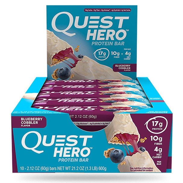  Quest Nutrition Hero Bars 10/Box 