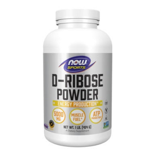  Now Foods D-Ribose Pure Powder 1 Lb 