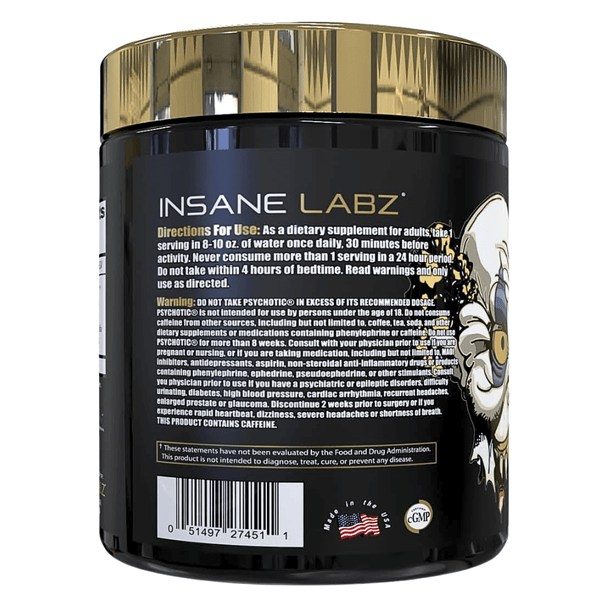  Insane Labz Psychotic Gold 35 Servings 
