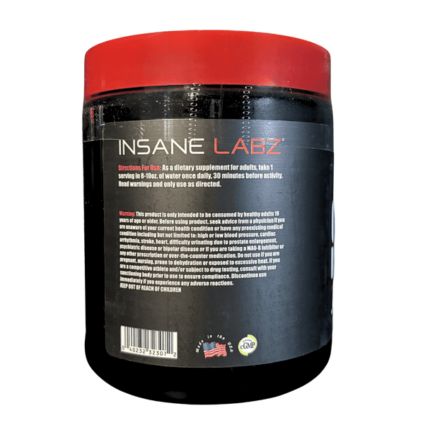  Insane Labz Creatine Monohydrate 60 Servings 