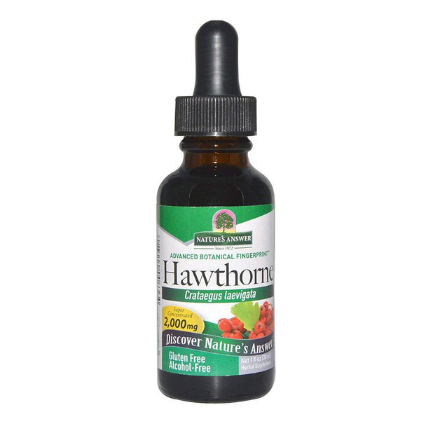  Nature's Answer Hawthorne 2000mg 1oz | Promotes Healthy Circulation 