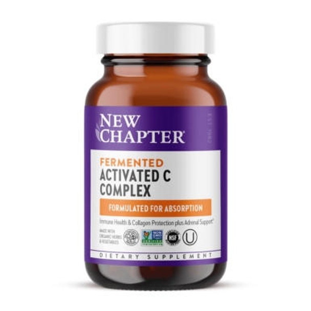  New Chapter Activated C Food Complex 180 Tablets 