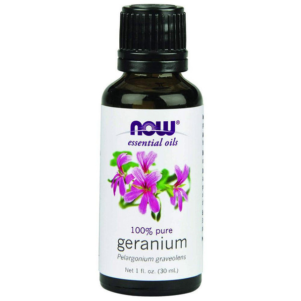  Now Foods Pure Geranium Oil 1oz 