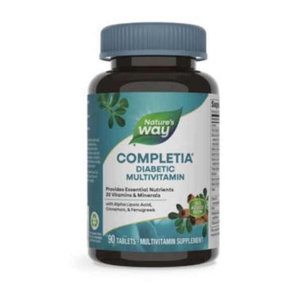  Nature's Way Completia Diabetic Multivitamin 90 Tablets 