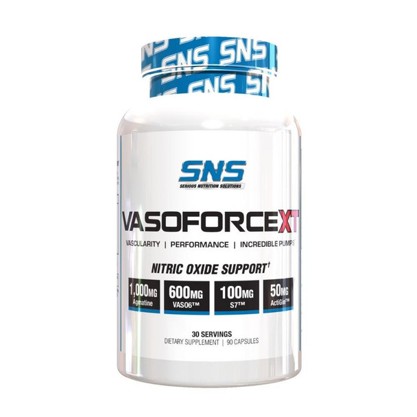  Serious Nutrition Solutions VasoForce XT 90 Capsules 