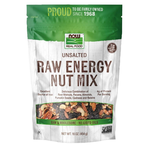  Now Foods Raw Energy Nut Mix 1 lb 