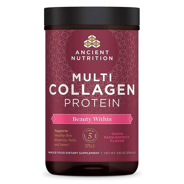  Ancient Nutrition Dr. Axe Multi Collagen Protein  Beauty Within 24 Servings 