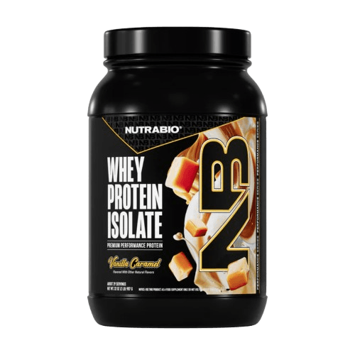  NutraBio 100% Whey Protein Isolate 2lb 