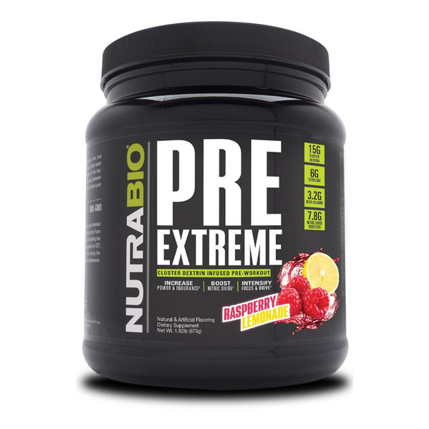  NutraBio Pre Extreme 20/Servings 