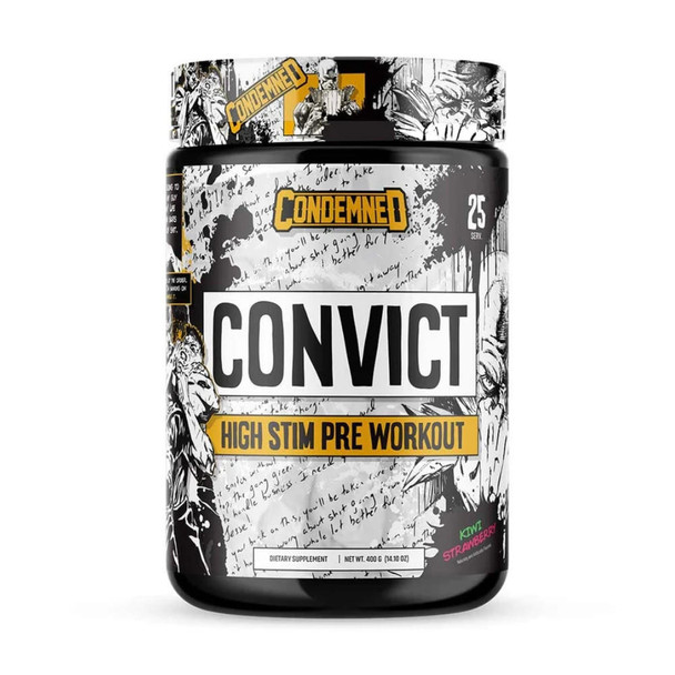 Condemned Labratoriez Condemned Labz Convict Pre-Workout 25 Servings 