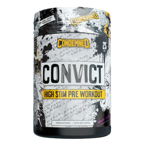 Condemned Labratoriez Condemned Labz Convict Pre-Workout 25 Servings 
