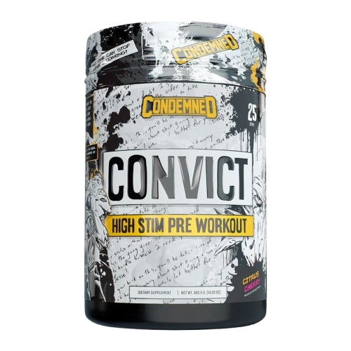 Condemned Labratoriez Condemned Labz Convict Pre-Workout 25 Servings 