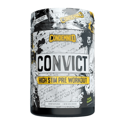 Condemned Labratoriez Condemned Labz Convict Pre-Workout 25 Servings 