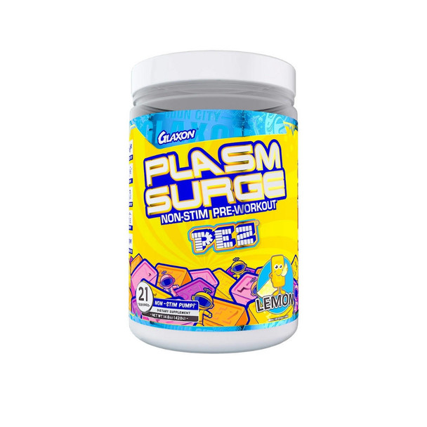 Glaxon Plasm Surge 21 Servings Lemon Pez