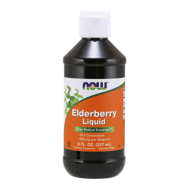  Now Foods Liquid Elderberry 8oz 