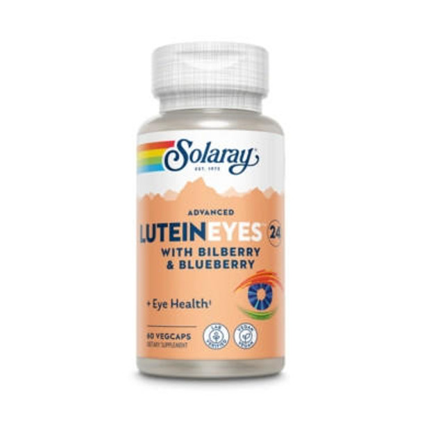  Solaray LUTEIN EYES ADV 24mg 60 Capsules 