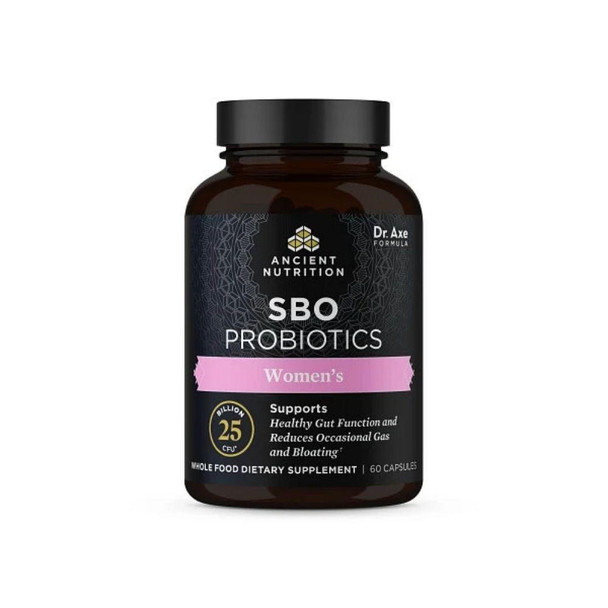  Ancient Nutrition SBO Probiotics Womens 60 Capsules 
